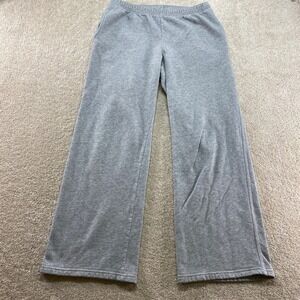 Joe Boxer‎ Sweatpants Mens Small Gray Fleece Lounge Pants Straight Leg